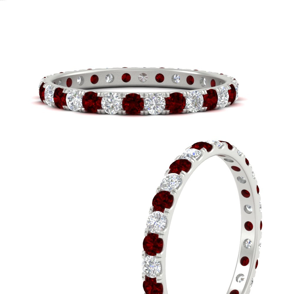 0.75 Ct. Round Eternity Wedding Band