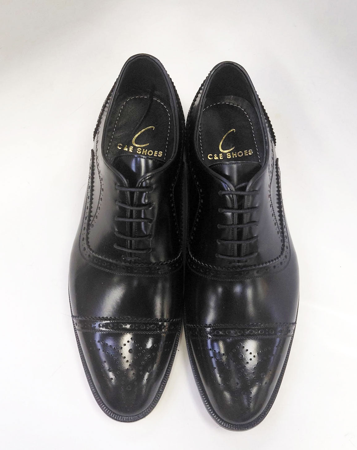 C Collection Calfskin Oxford - Black