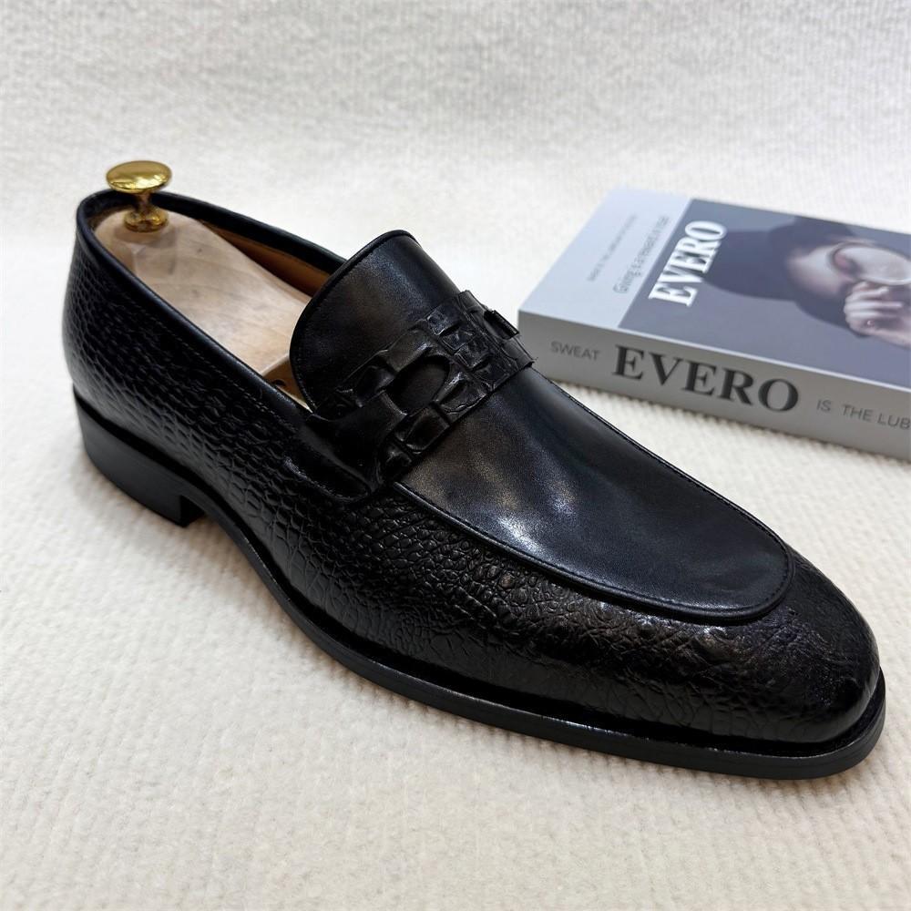 Large-size Mens Casual Formal Leather Shoes