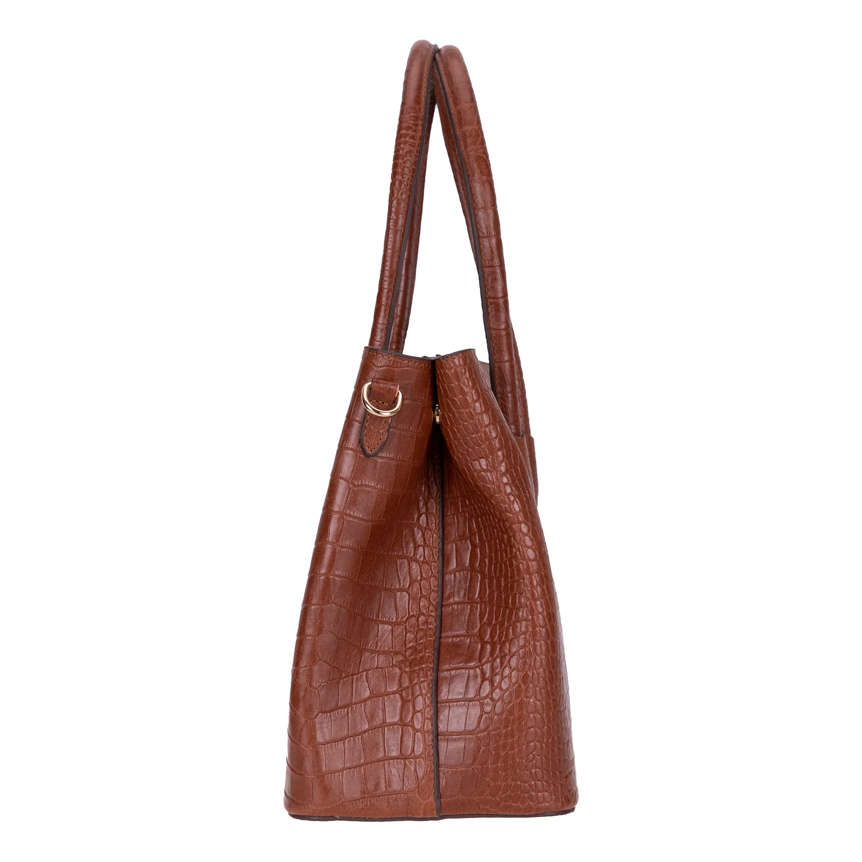 Carrera Novelya Women’s Leather Bag – Full-Grain Calf Leather Top Handle Bag for Elevated Everyday Carry | Minimal & Handcrafted