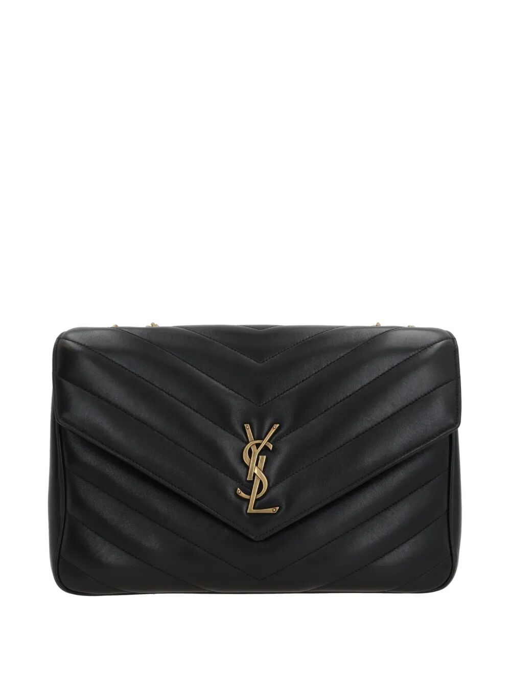 Saint Laurent Women New Loulou Large Bag In Matelassé Lambskin
