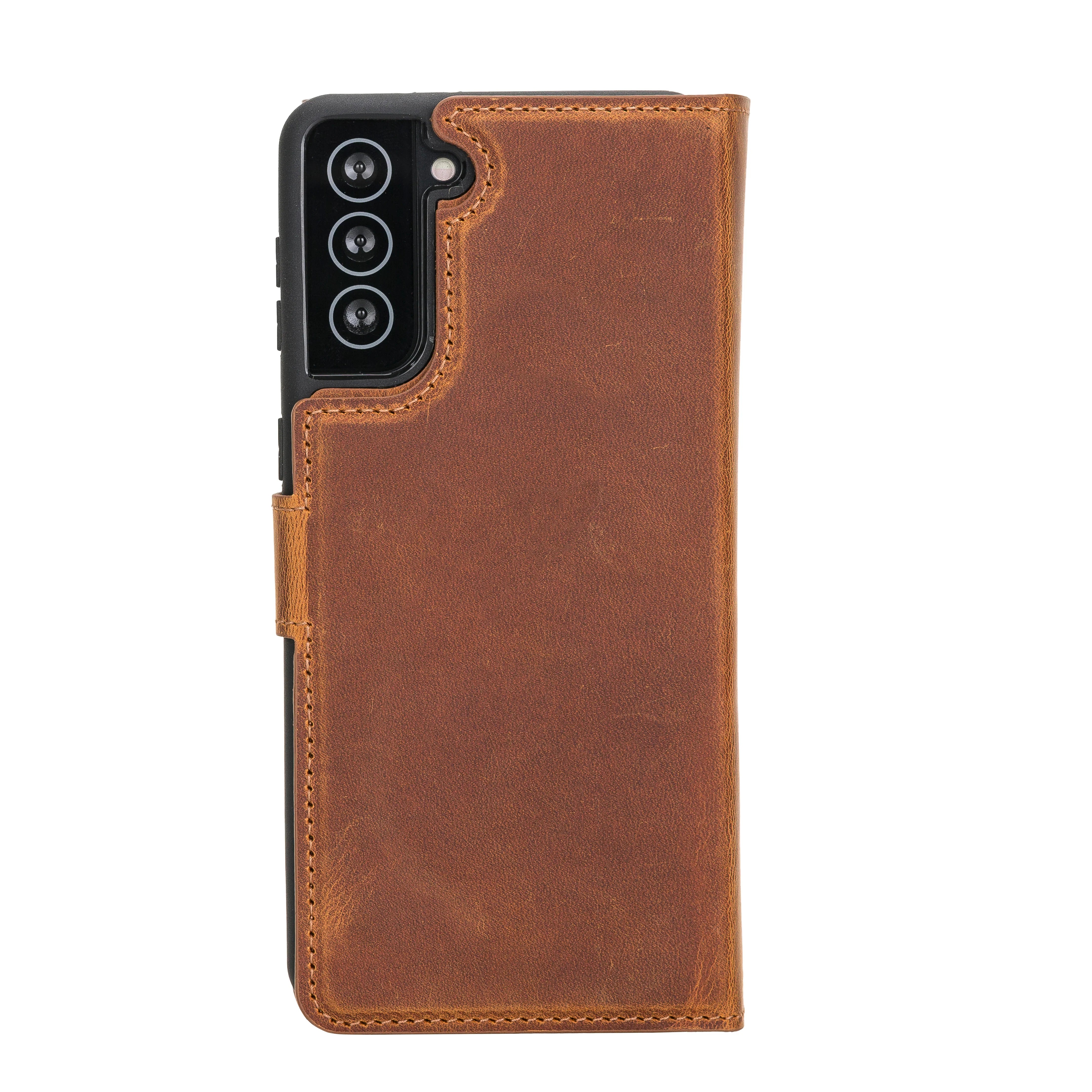 Samsung Galaxy S21 Plus Leather Wallet Case Detachable RFID – Santa