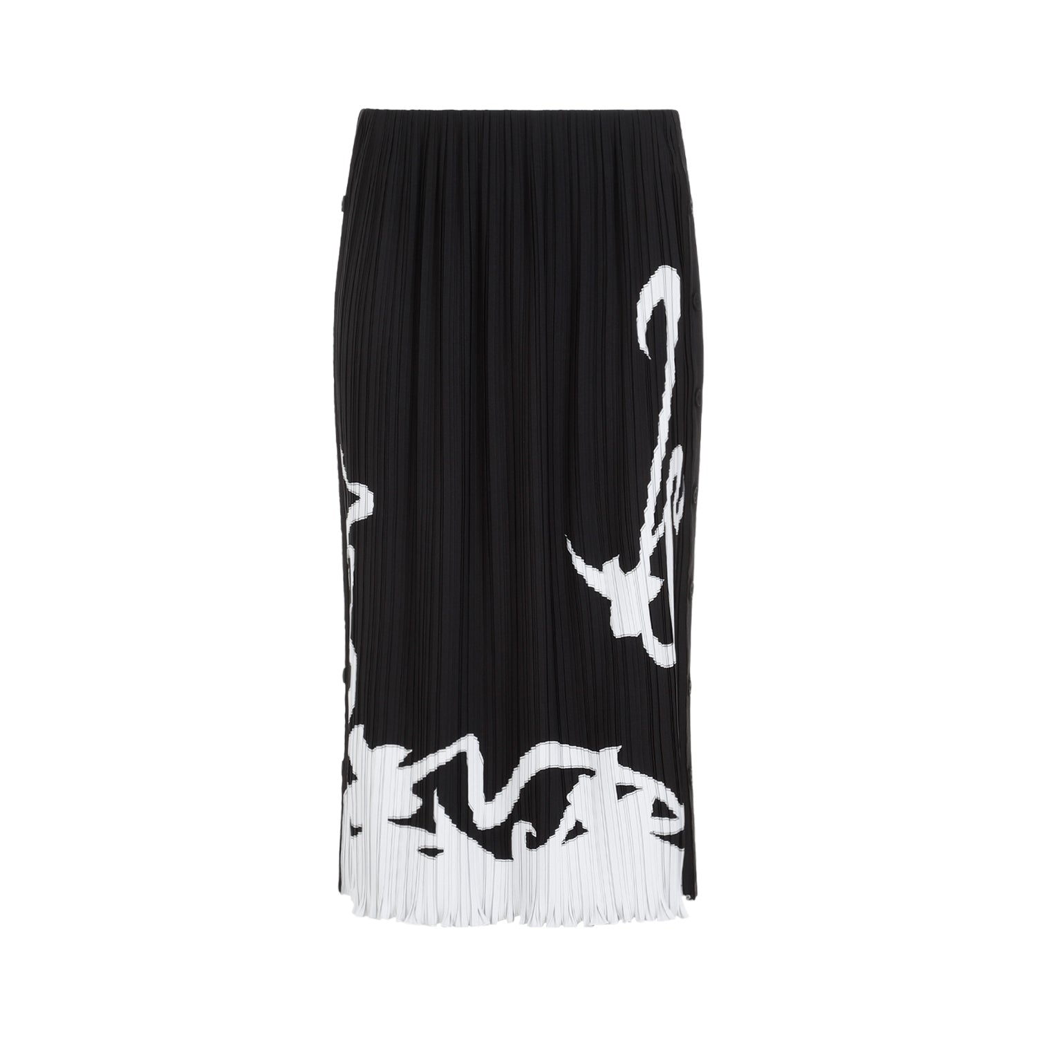 Lanvin Pleated Long Skirt Women