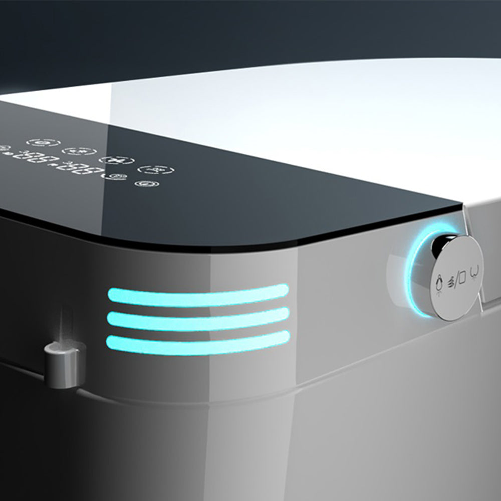 Tankless Smart Toilet With Bidet Built In, One-piece Bidet Toilet Seat, Auto ...