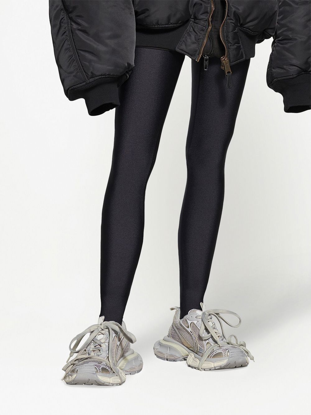 Balenciaga Women 3Xl Worn-Out Effect Mesh Sneakers