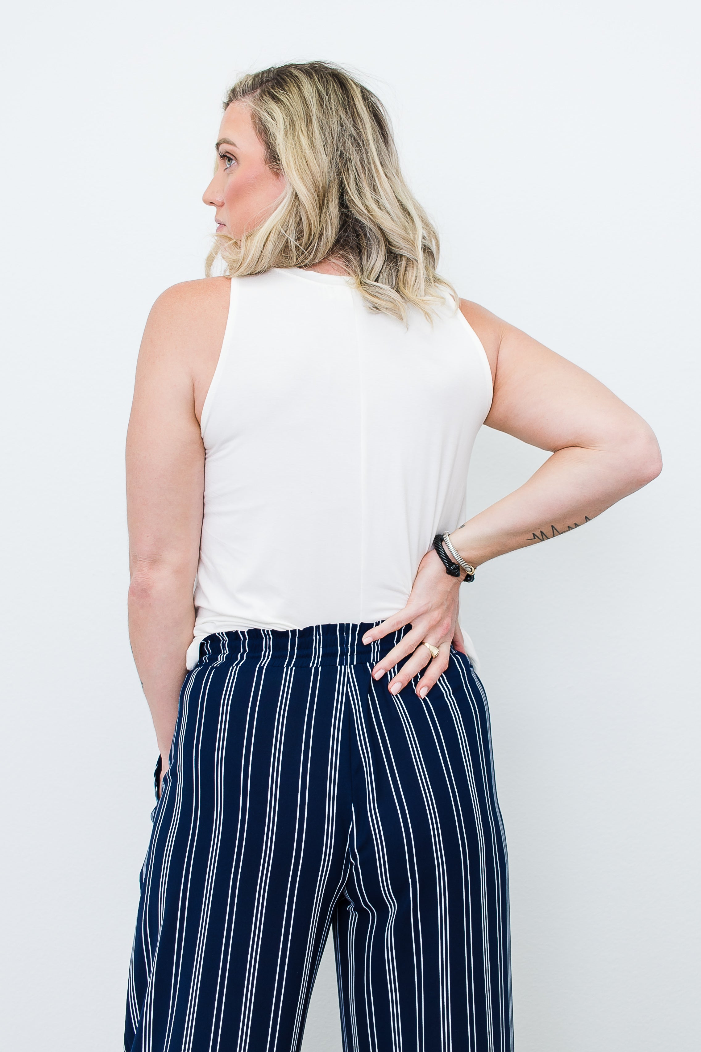 Tall Yacht Pants | Striped - Final Sale