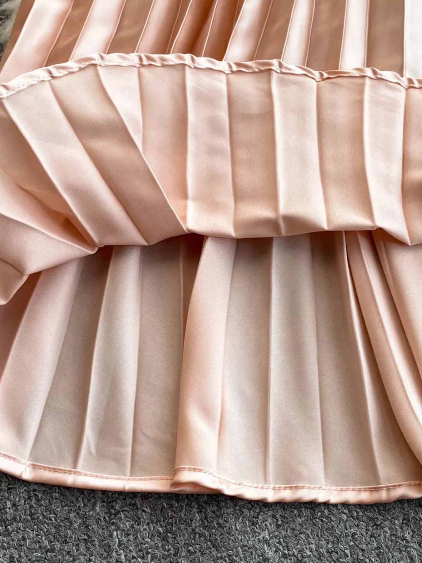 Halter Neck Pleated Maxi Dress