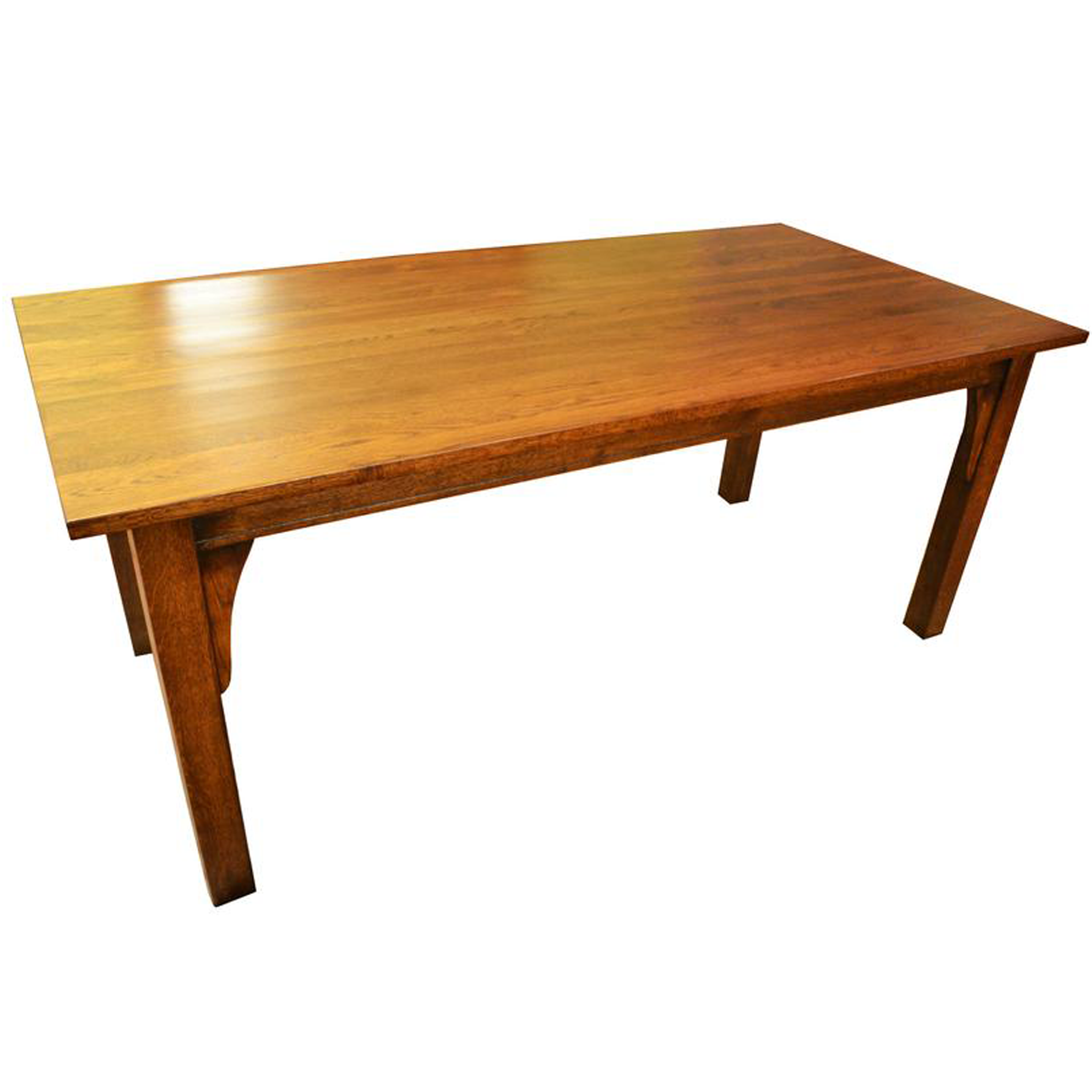 Mission 70" Solid Oak Dining Table -