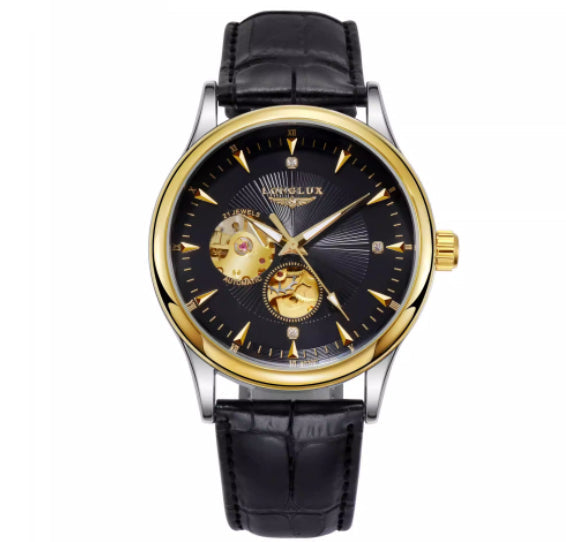 Genuine Leather Waterproof Watch With A Fully Automatic Mechanical Movement