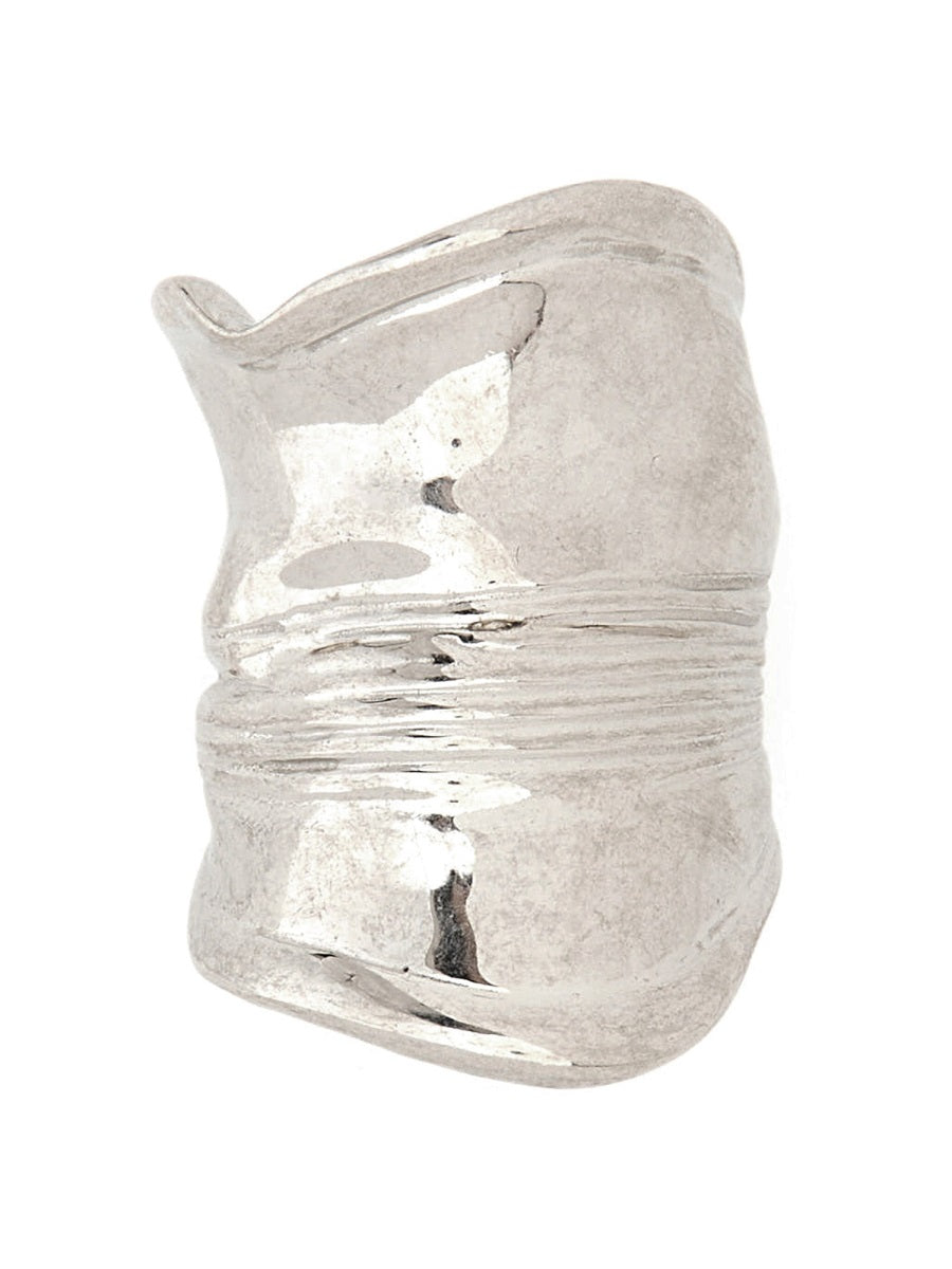 Jean Paul Gaultier Women "The Crushed Can" Ring