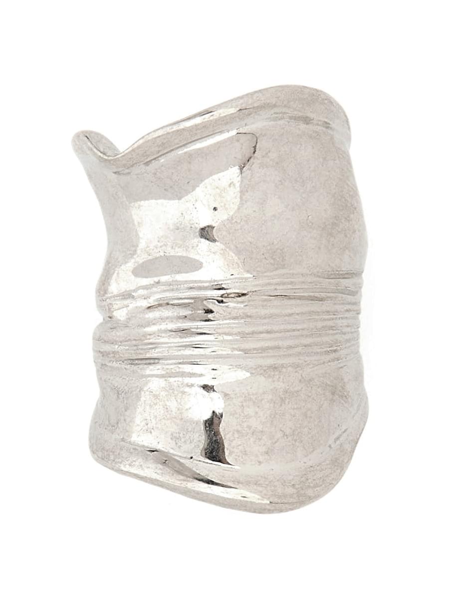 Jean Paul Gaultier Women "The Crushed Can" Ring