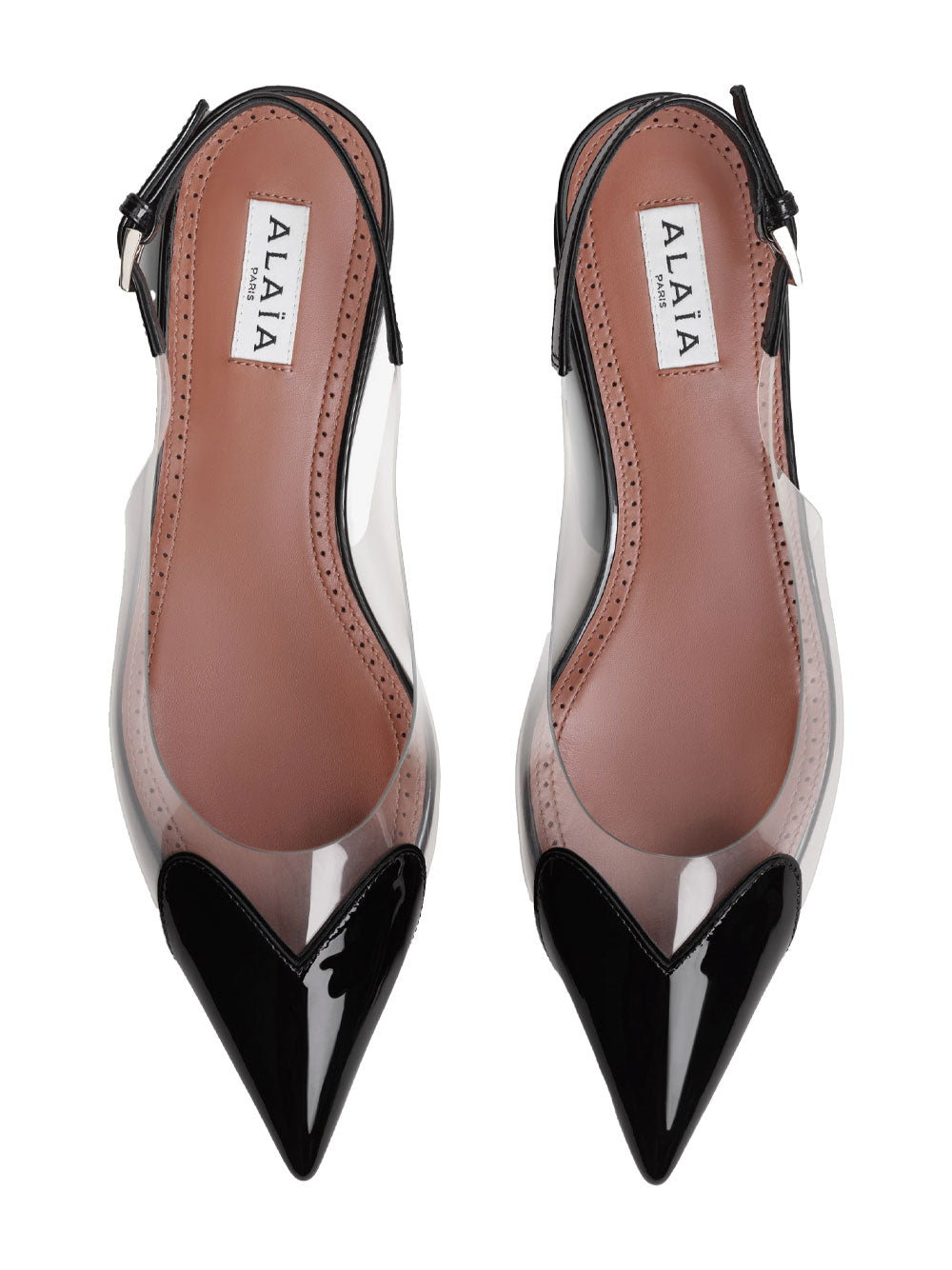 Alaia Women Le Cœur Flat Slingbacks