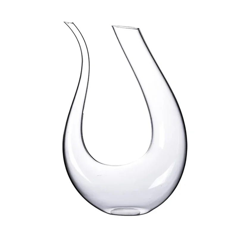 1500ML Big Decanter Handmade Crystal Red Wine Brandy Champagne Glasses Decanter Bottle Jug Pourer Aerator For Family Bar - Overture Gifts
