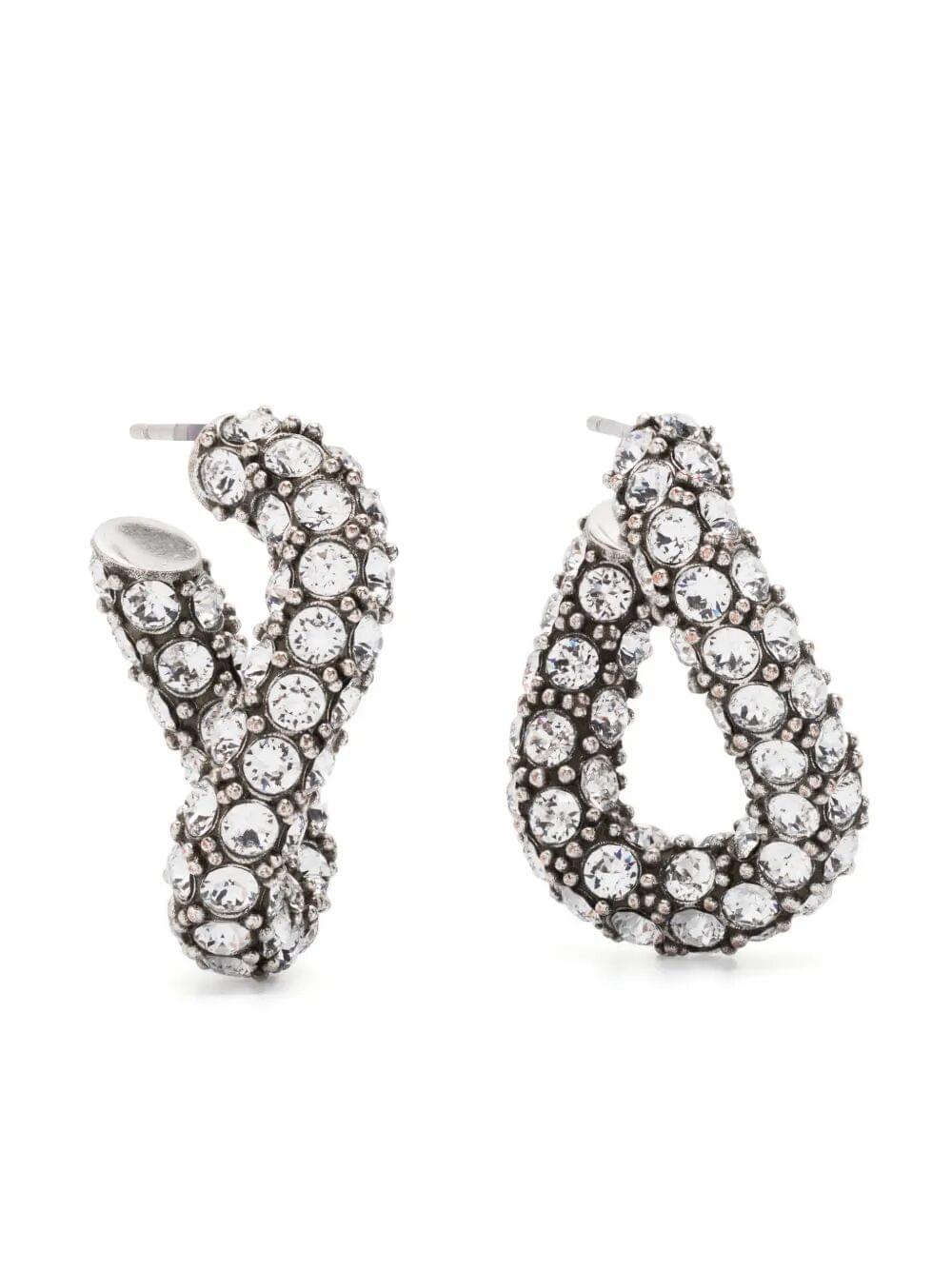 Isabel Marant Women Funky Ring Chain Link Earrings
