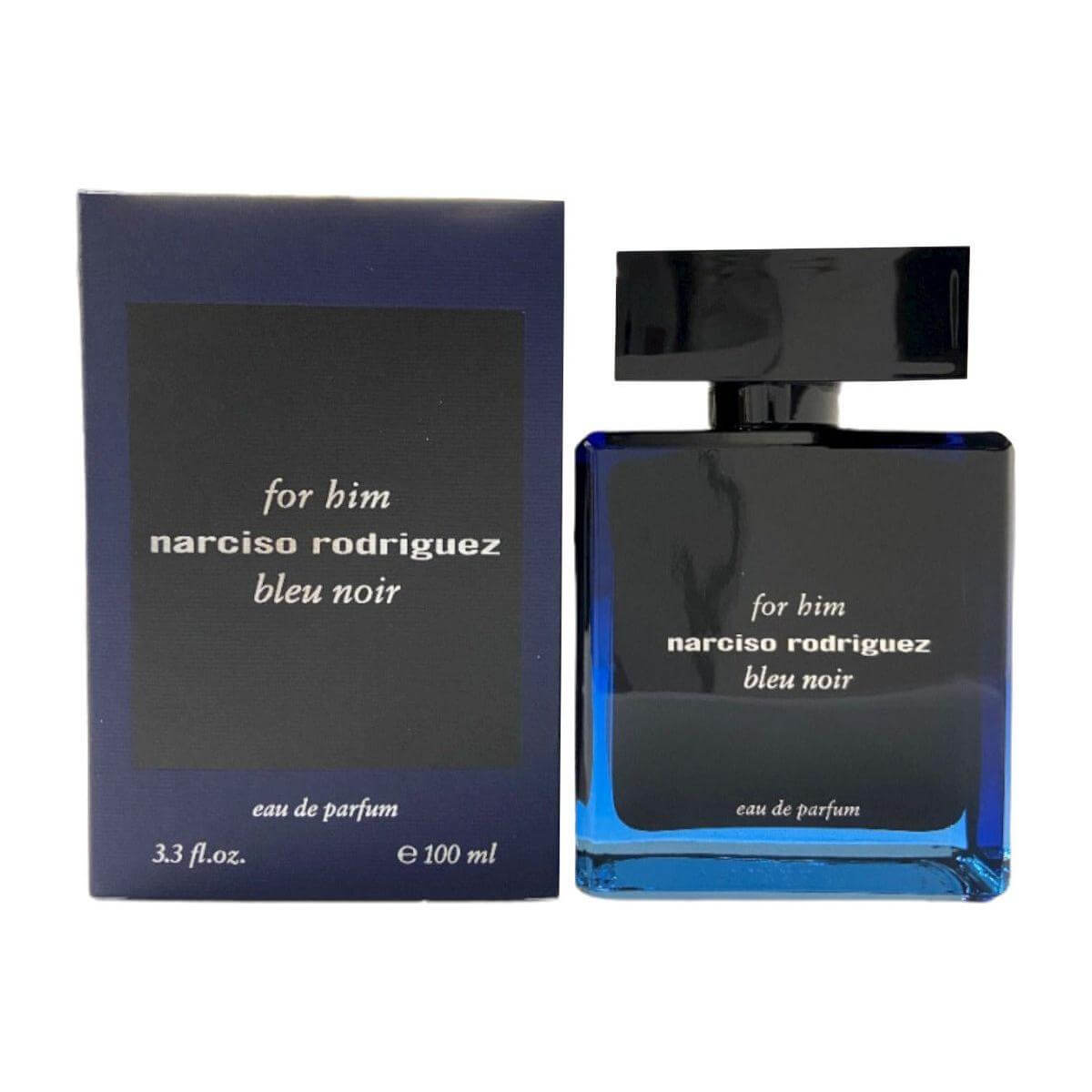 For Him Narciso Rodriguez Bleu Noir Eau De Parfum Spray 3.3 oz