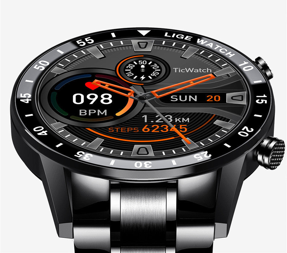 Multifunctional Smart Watch Bluetooth Call Pedometer Blood Pressure And Heart Rate Detection Waterproof Watch