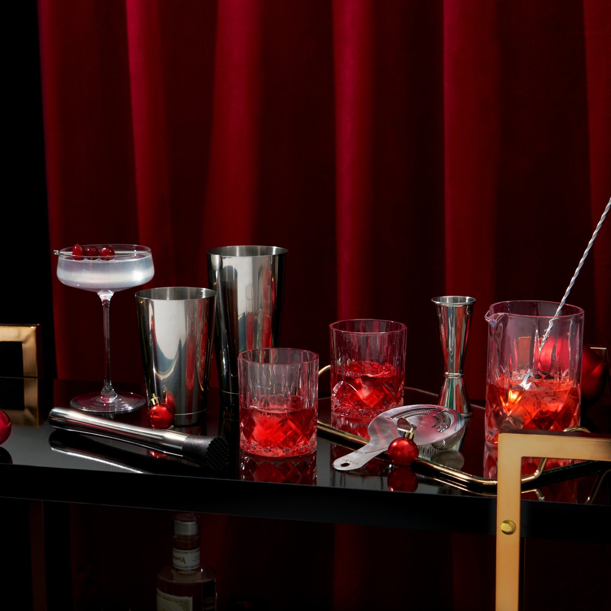17-Piece Stainless Steel Barware Set - Overture Gifts