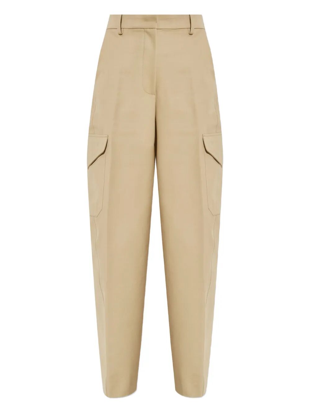 Givenchy Women Cotton And Wool Cocoon Trousers With Pockets