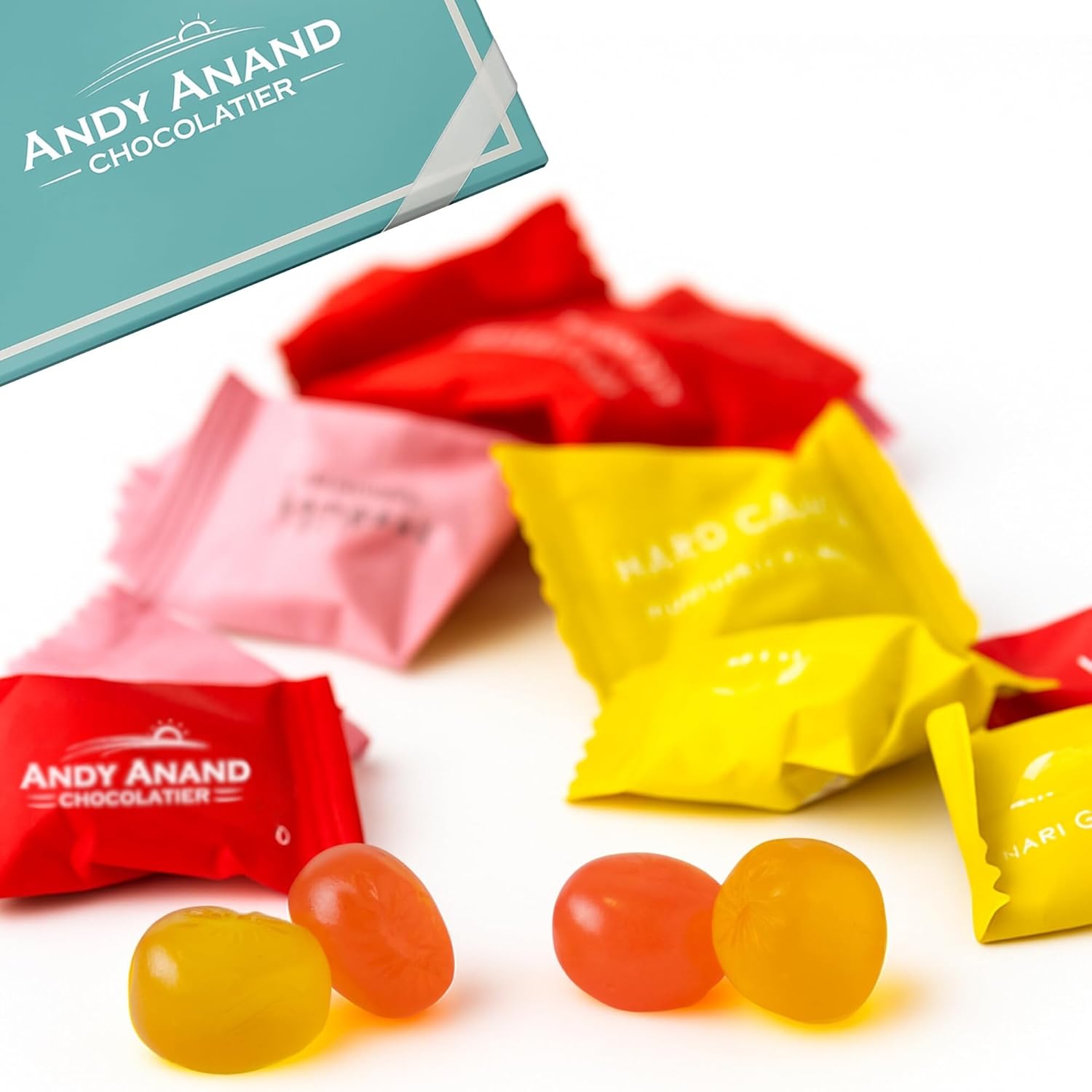 Andy Anand Sugar-Free Multivitamin Gummies, 50 ct – Strawberry, Mango, Pineapple & Peach, 50-Day Supply, Keto Diabetic-Friendly Gift Box