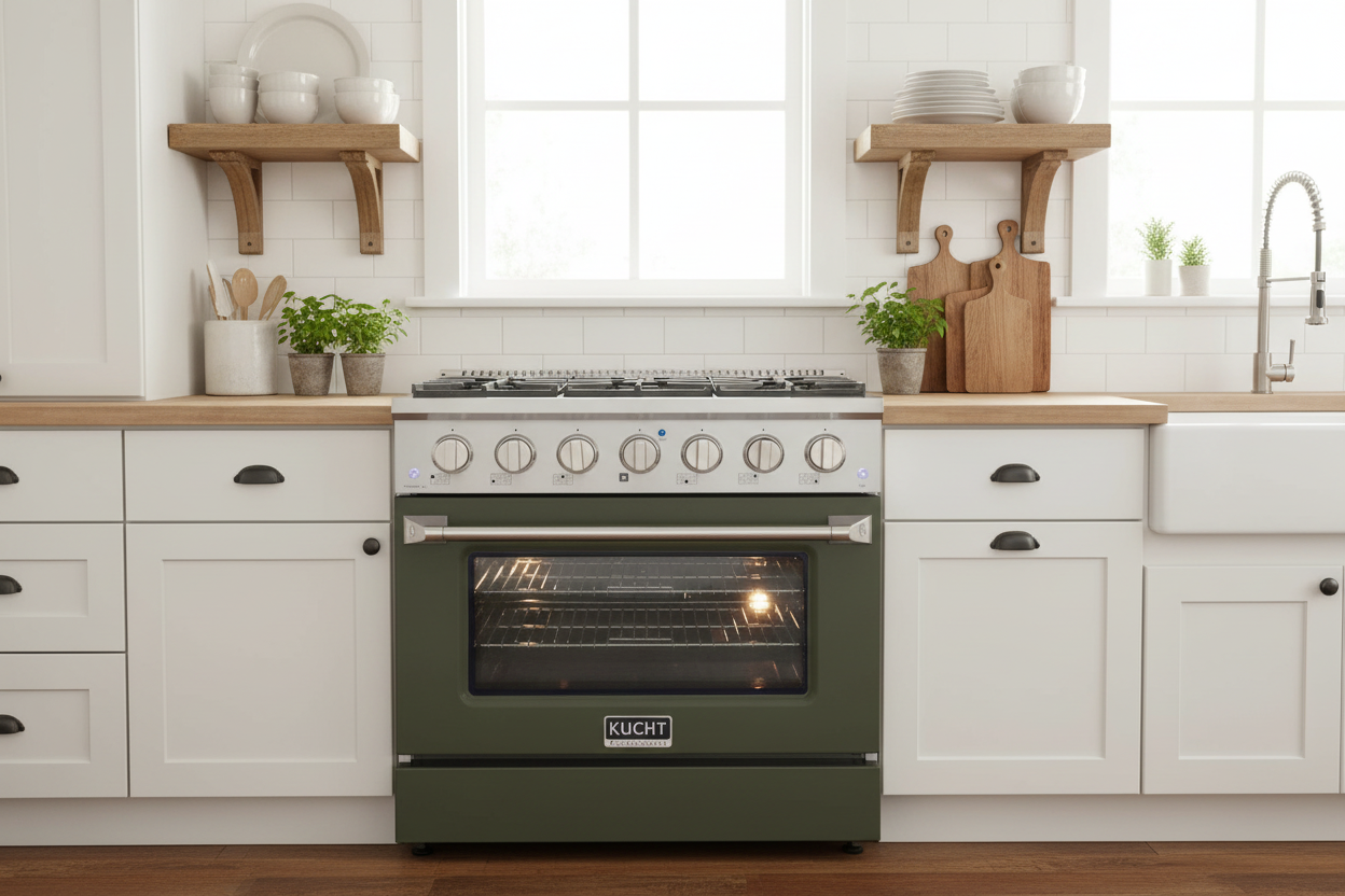 Kucht 36” Pro-Style Kitchen Dual Fuel Range - KDF362-OG