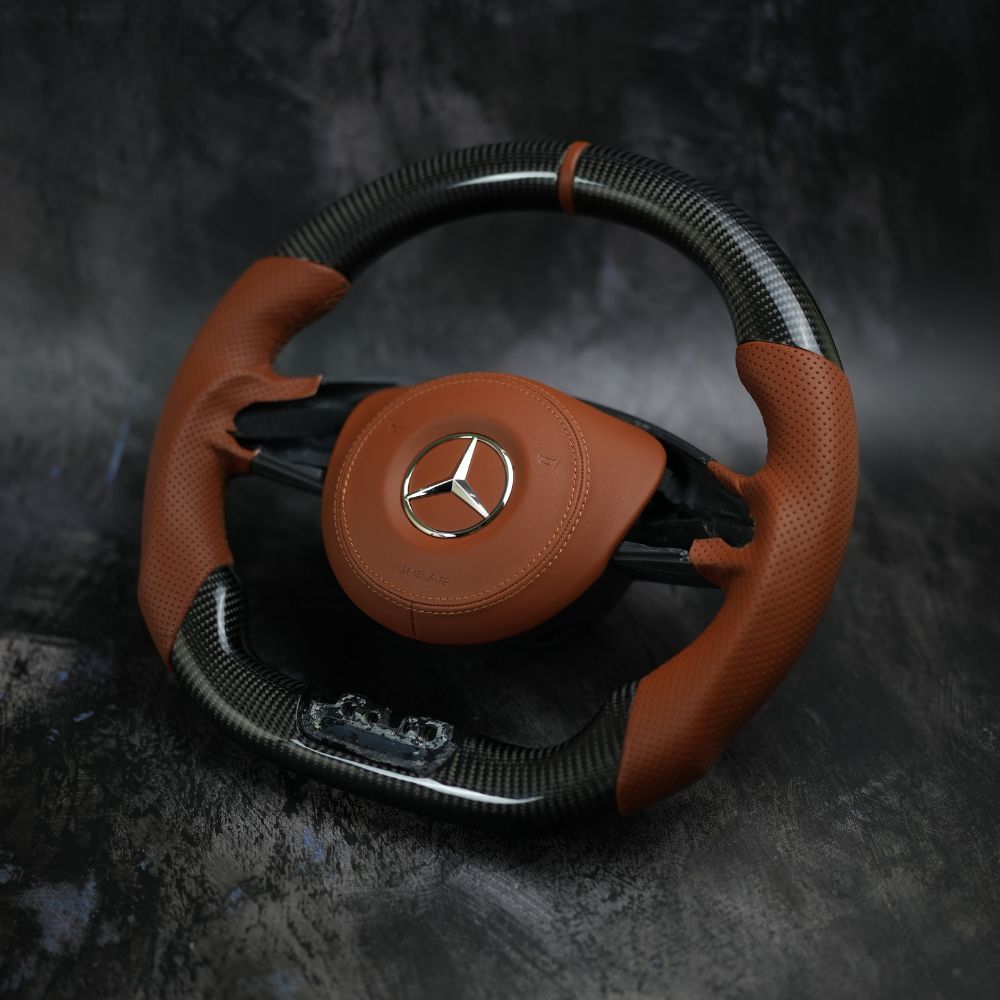 2015-2018 Mercedes Benz AMG | Retrofit for older/ non-AMG Models Available Custom Steering Wheel by Exclusive Steering
