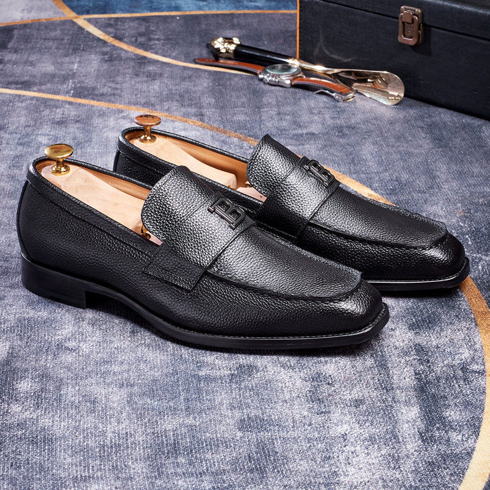 Mens Loafers Featuring A Genuine Leather Sole And Crafted Entirely From Cowhide