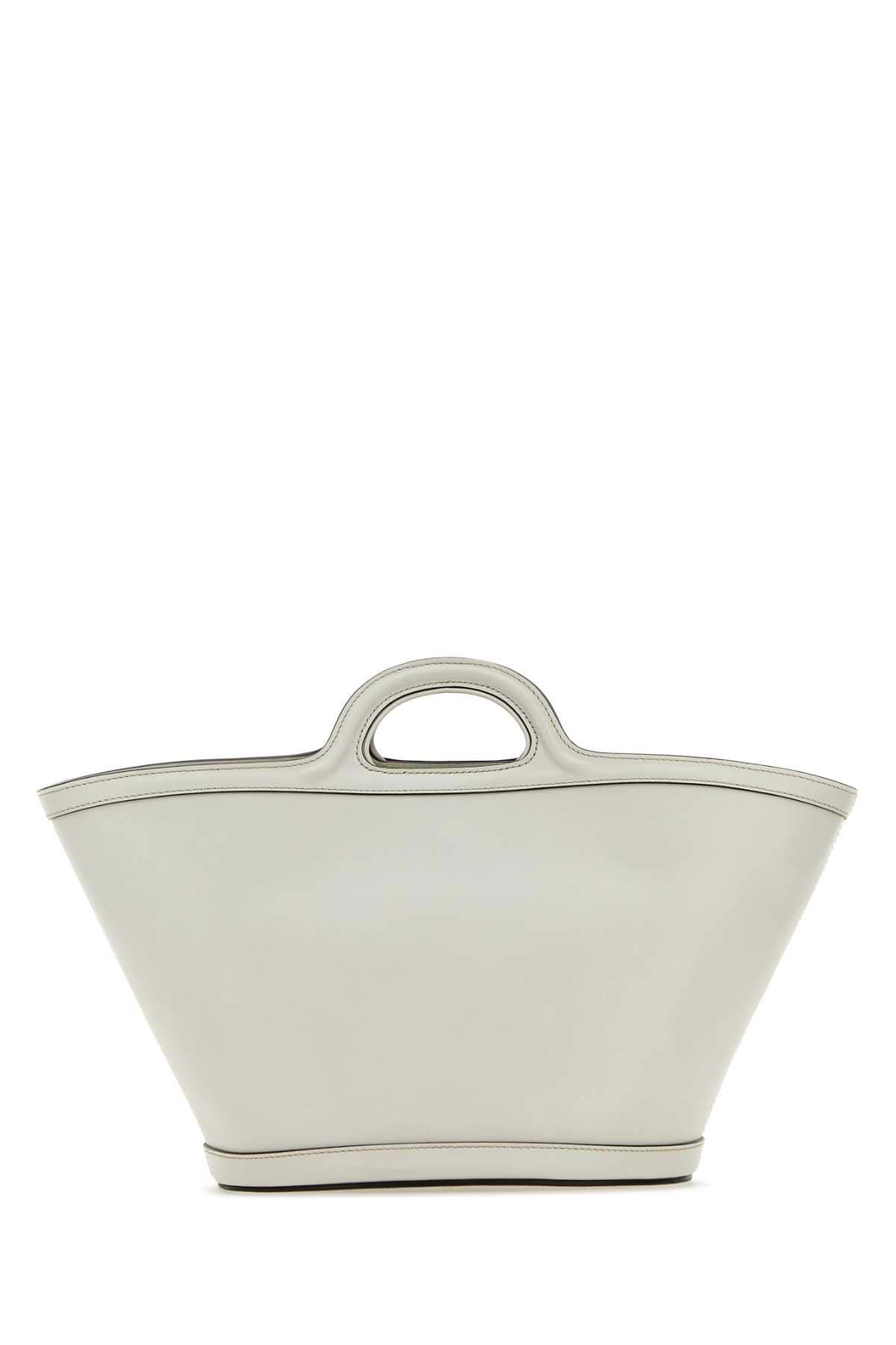 Marni Women White Leather Small Tropicalia Handbag