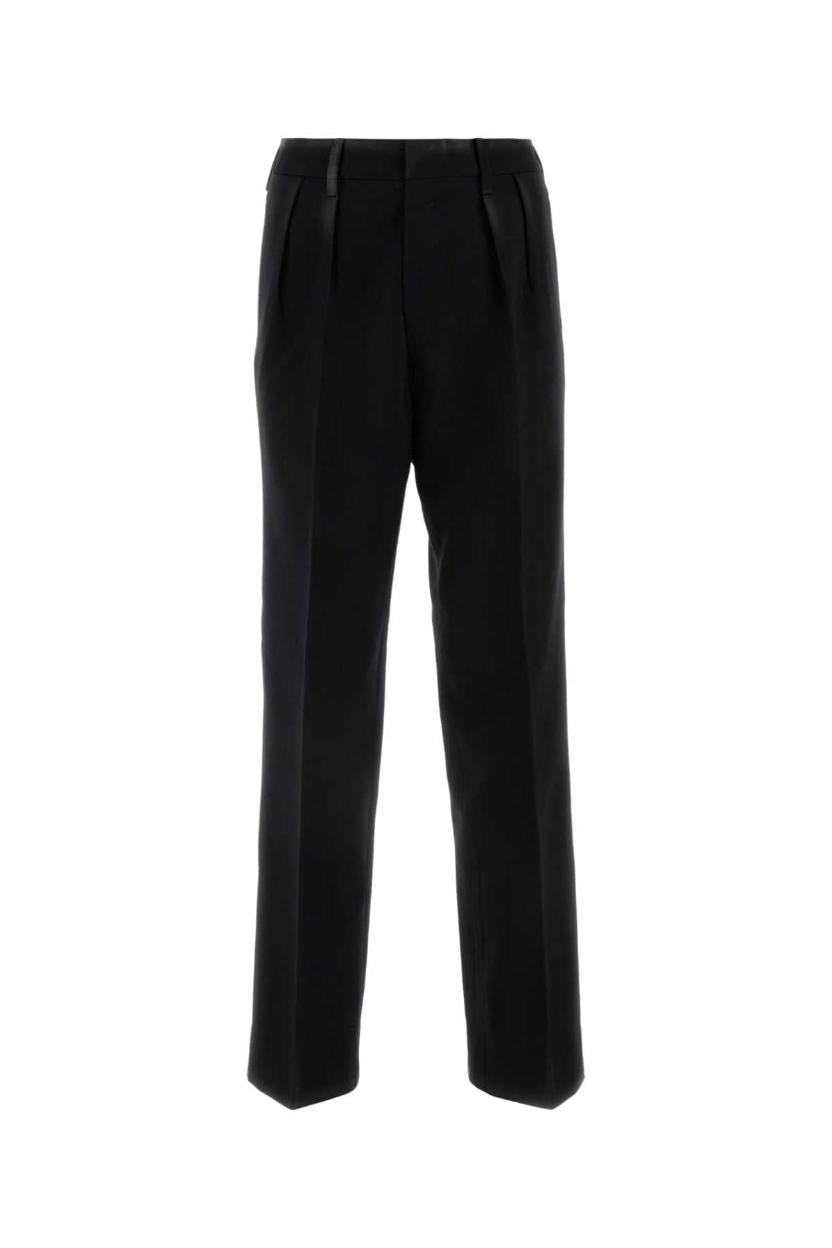 Maison Margiela Women Black Wool Pant