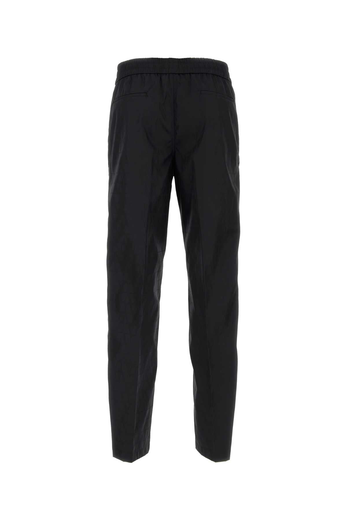 Valentino Garavani Men Black Toile Iconographe Chino Pant
