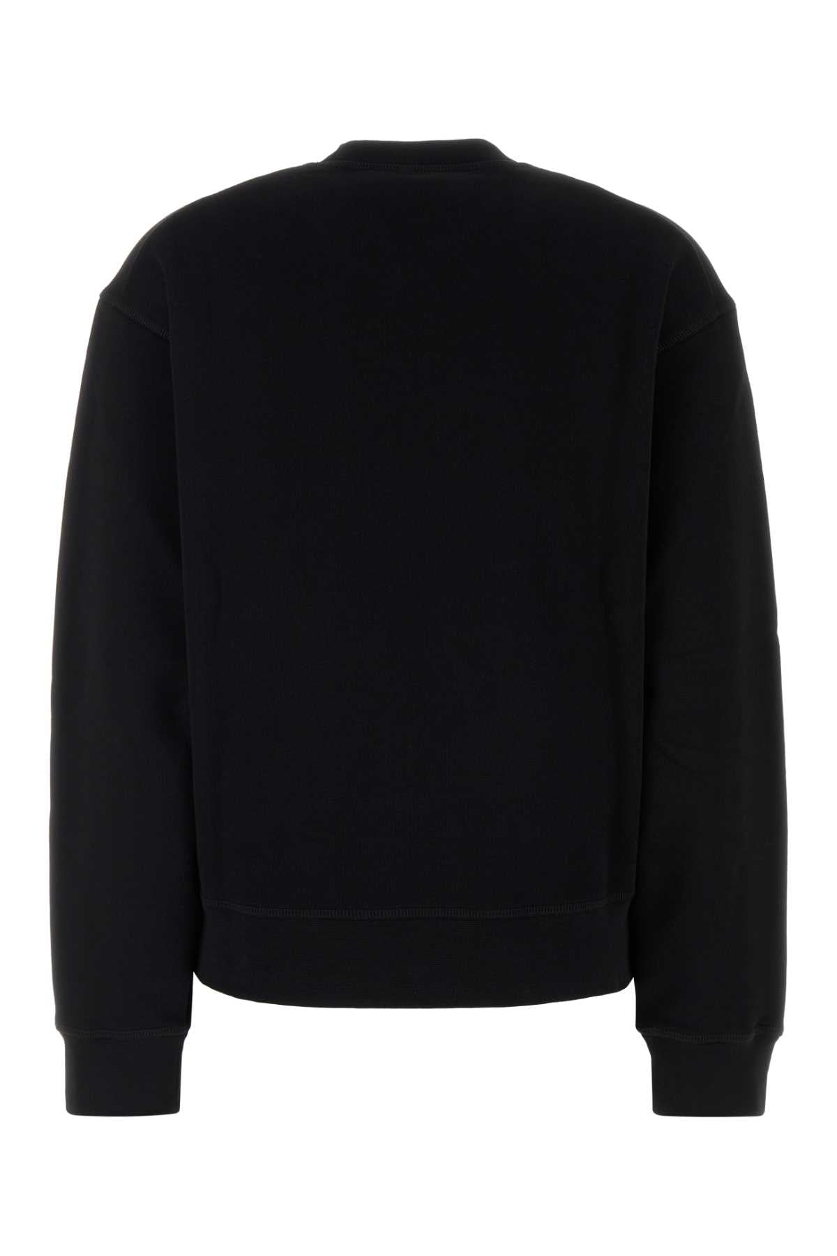 Dsquared Women Black Cotton Sweatshirt