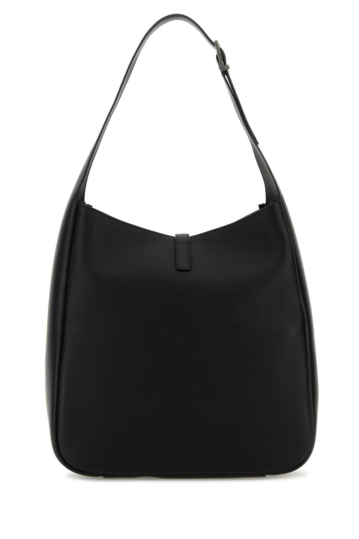 Saint Laurent Women Black Leather Le 5 Ã 7 Shoulder Bag