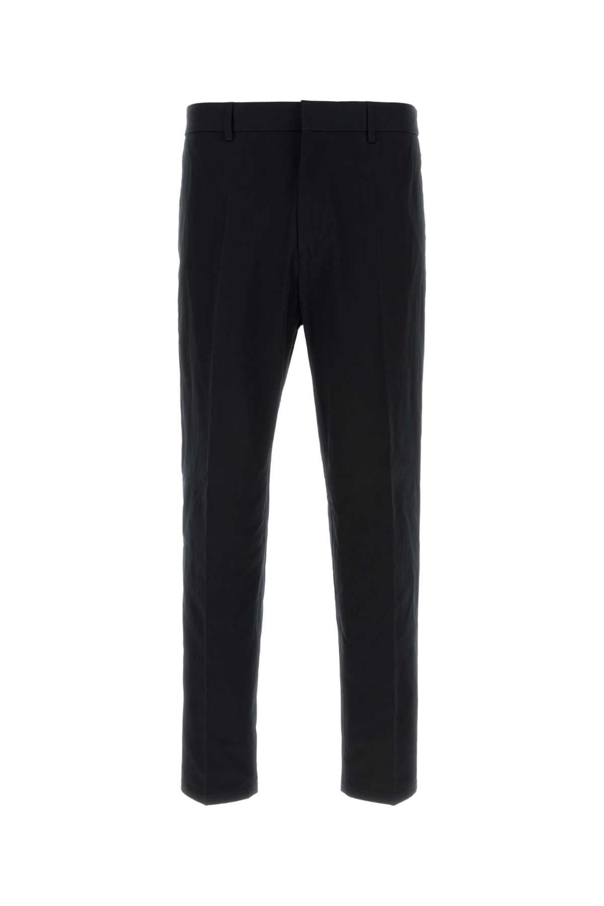 Jil Sander Men Midnight Blue Cotton Pant