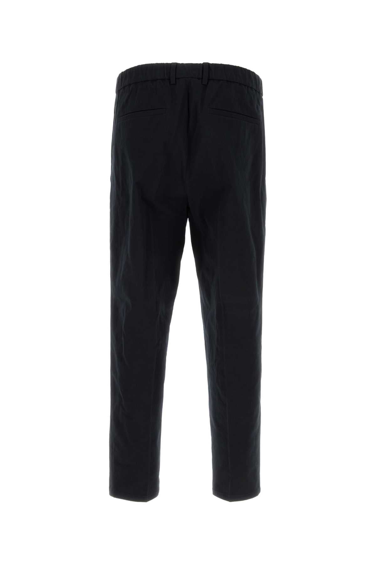 Jil Sander Men Midnight Blue Cotton Pant