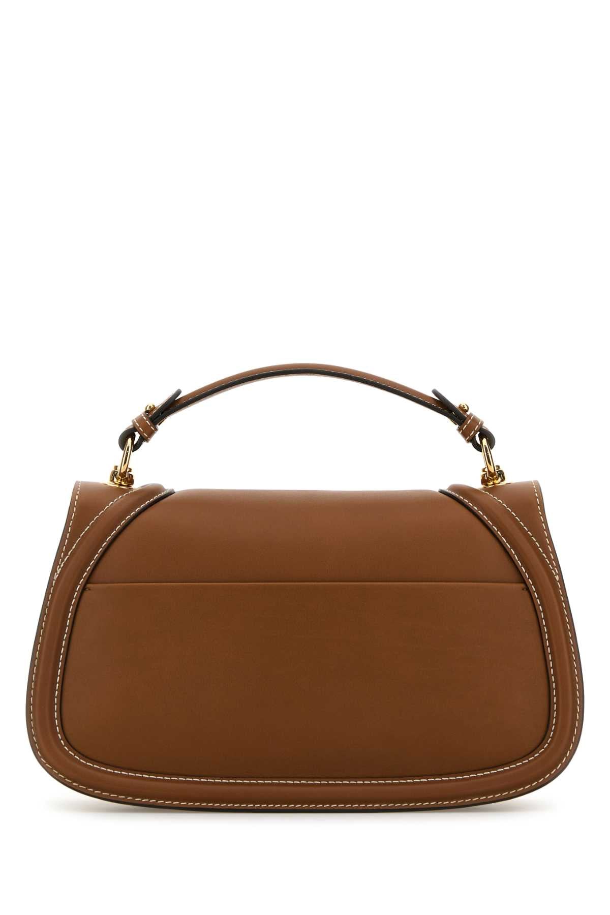 Gucci Women Caramel Leather Gucci Blondie Handbag