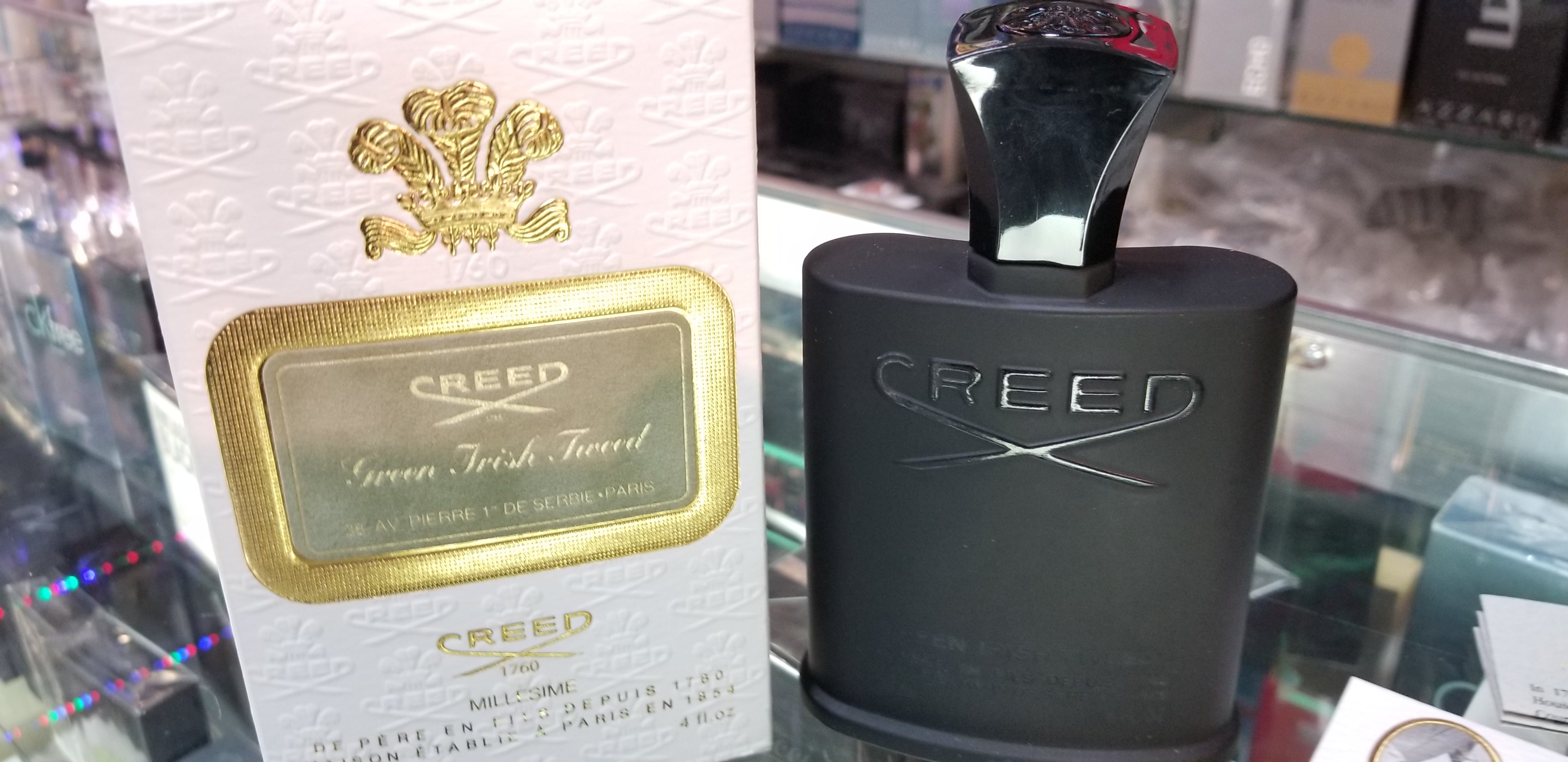 Creed Green Irish Tweed 4oz 120ml EDP Eau de Parfum Spray Unisex RARE IN BOX