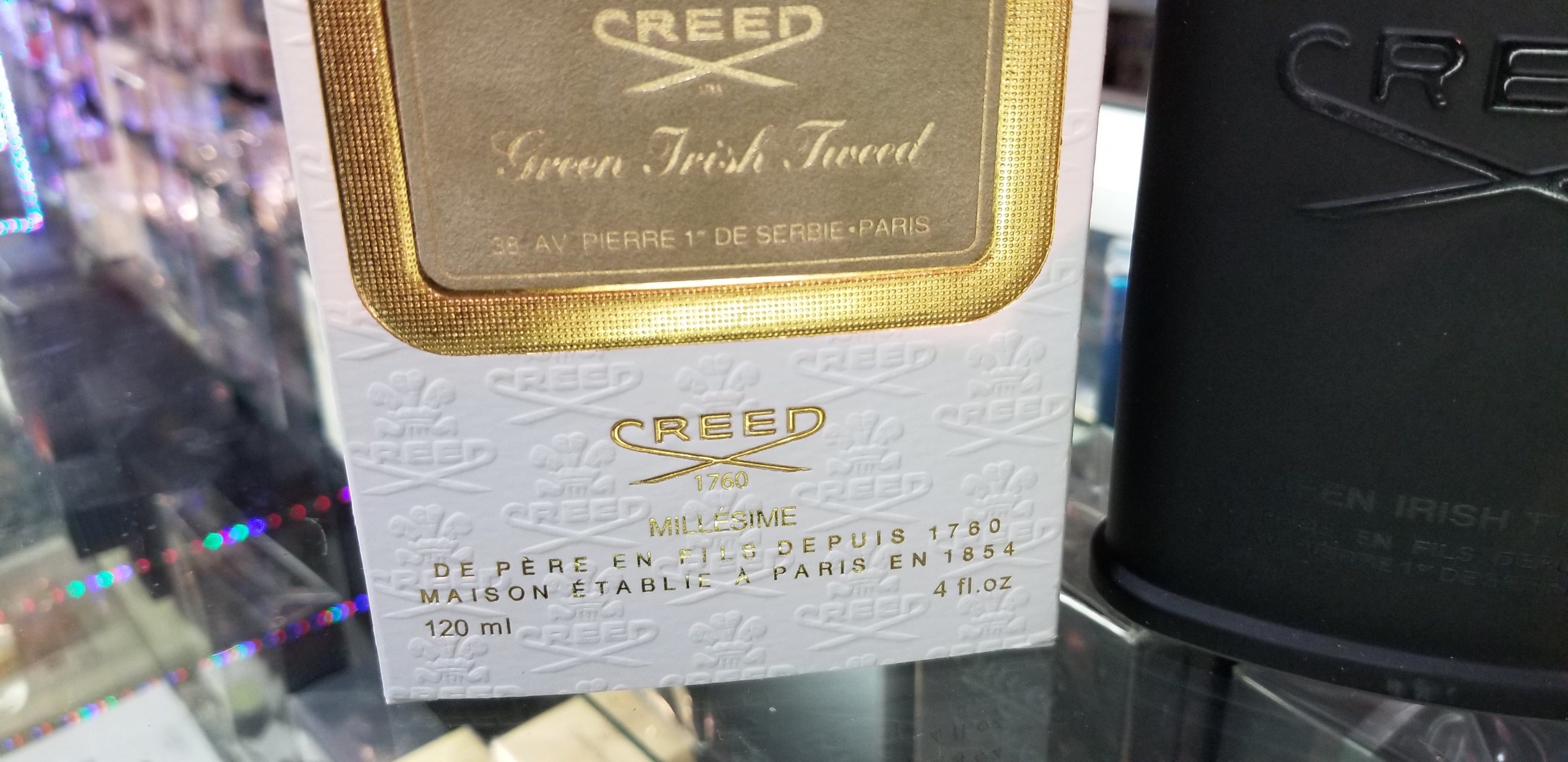 Creed Green Irish Tweed 4oz 120ml EDP Eau de Parfum Spray Unisex RARE IN BOX