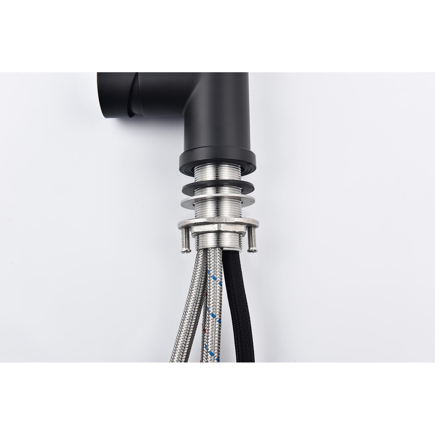 Pull Down Single Handle Spring Kitchen Faucet