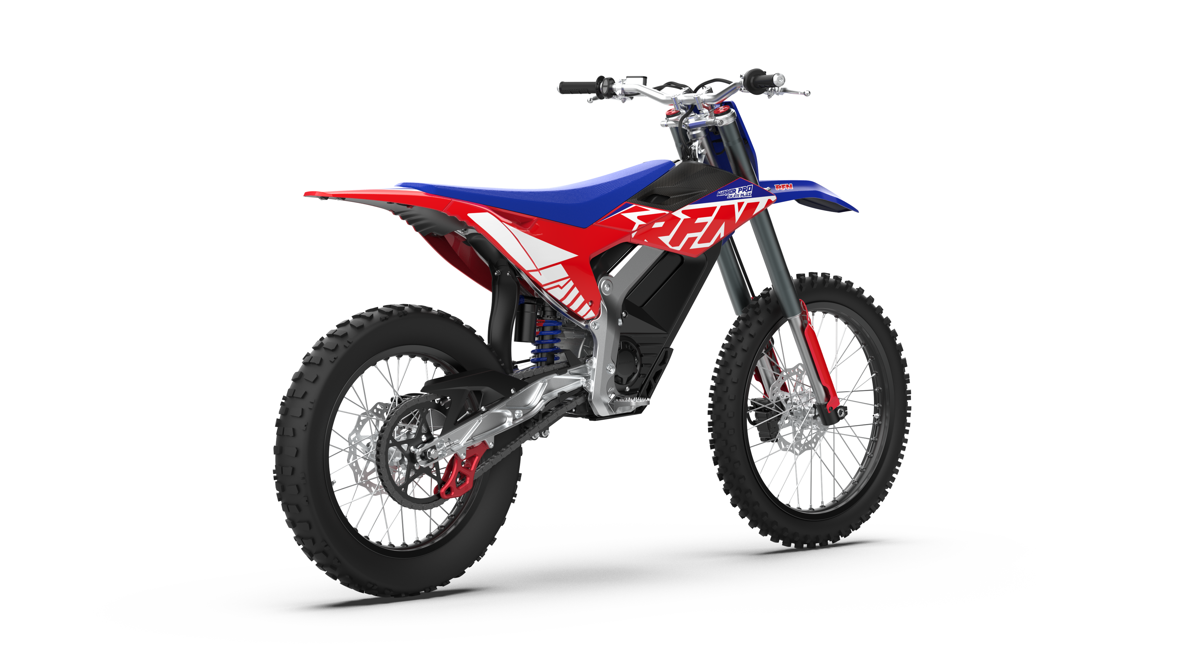 2026 RFN Warrior Pro SX-E15 Plus Electric Dirt Bike - 61 MPH Off-Road