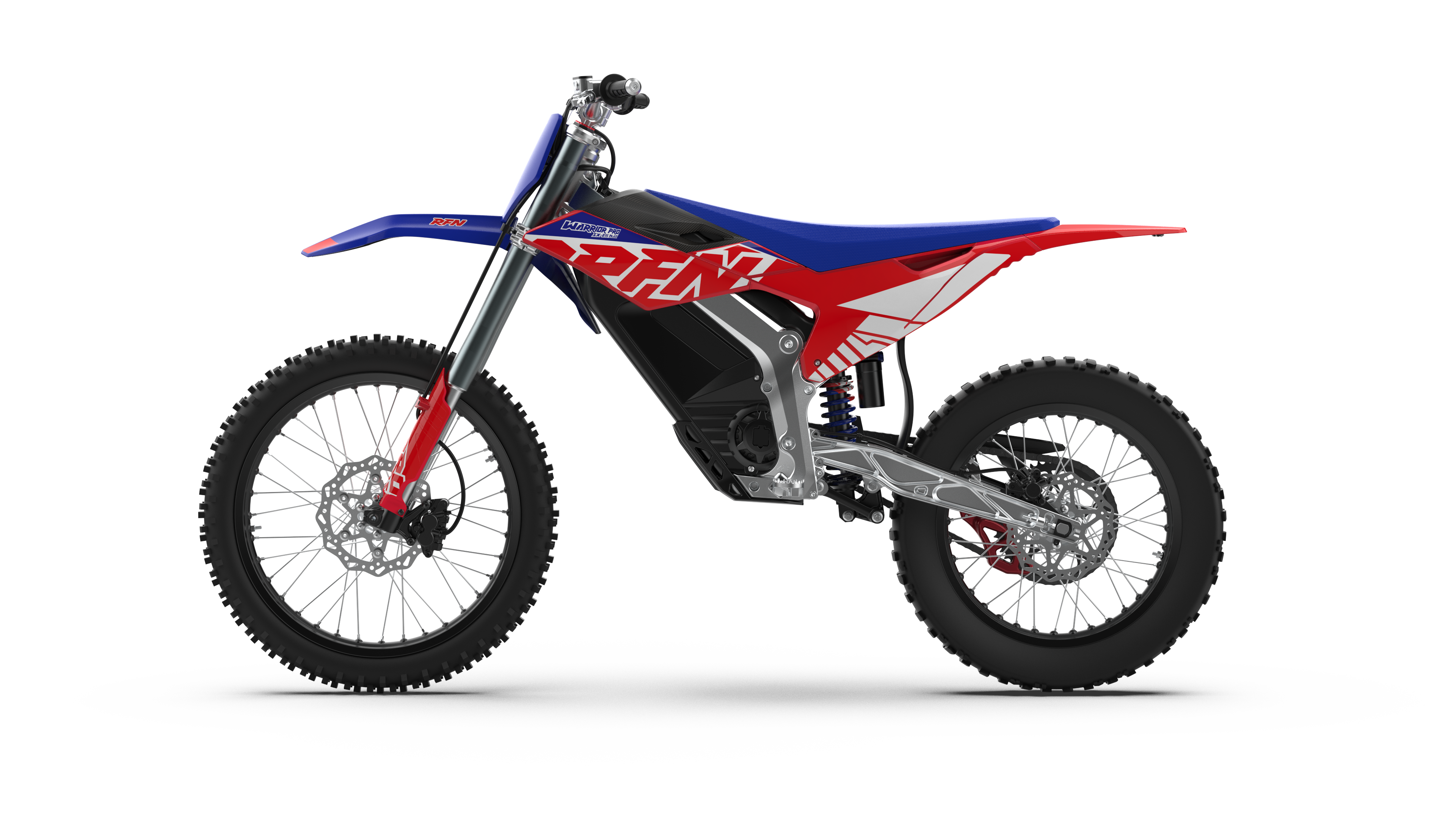 2026 RFN Warrior Pro SX-E15 Plus Electric Dirt Bike - 61 MPH Off-Road