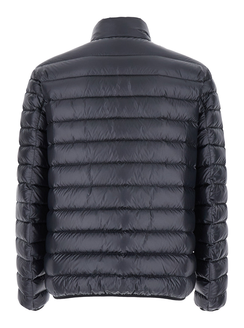 Givenchy Men Black High Neck Down Jacket With Logo Detail In Tech Fabric Man