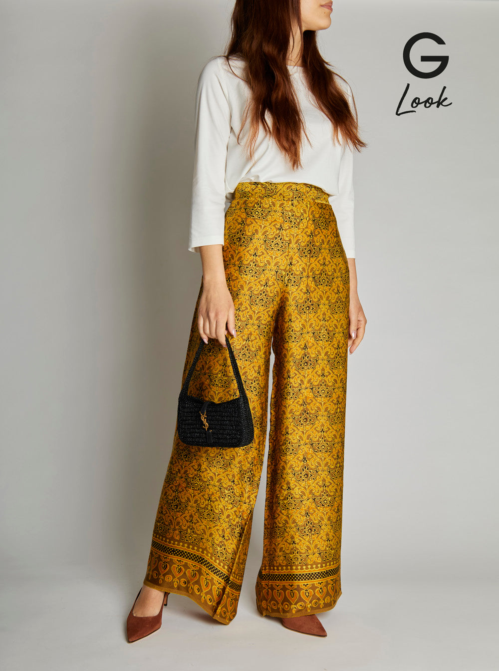 Saint Laurent Women 'Le 5 A 7' Black Mini Shoulder Bag With Single Shoulder Strap And Cassandre Plaque On The Front In Rafia Woman