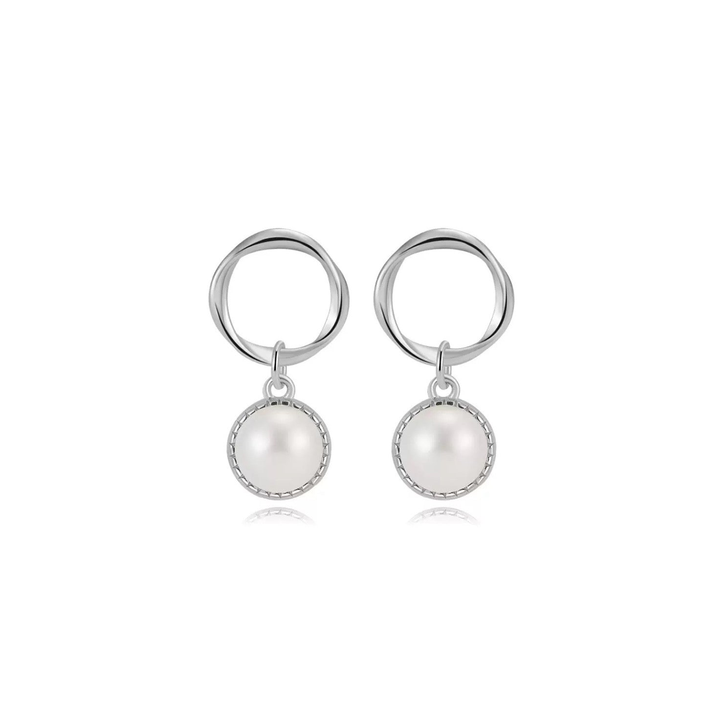 Elegant Luxe Pearl Drop Earrings