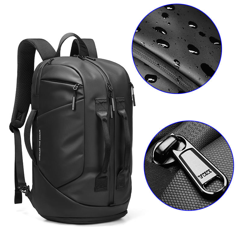 Large Capacity Backpack Men's Multi-functional Oxford Cloth Business
