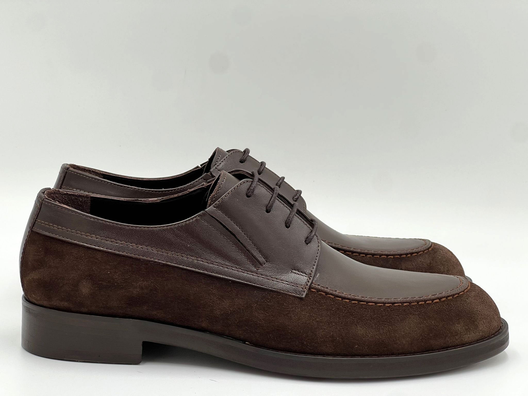 C Collection Leather Oxford - Brown