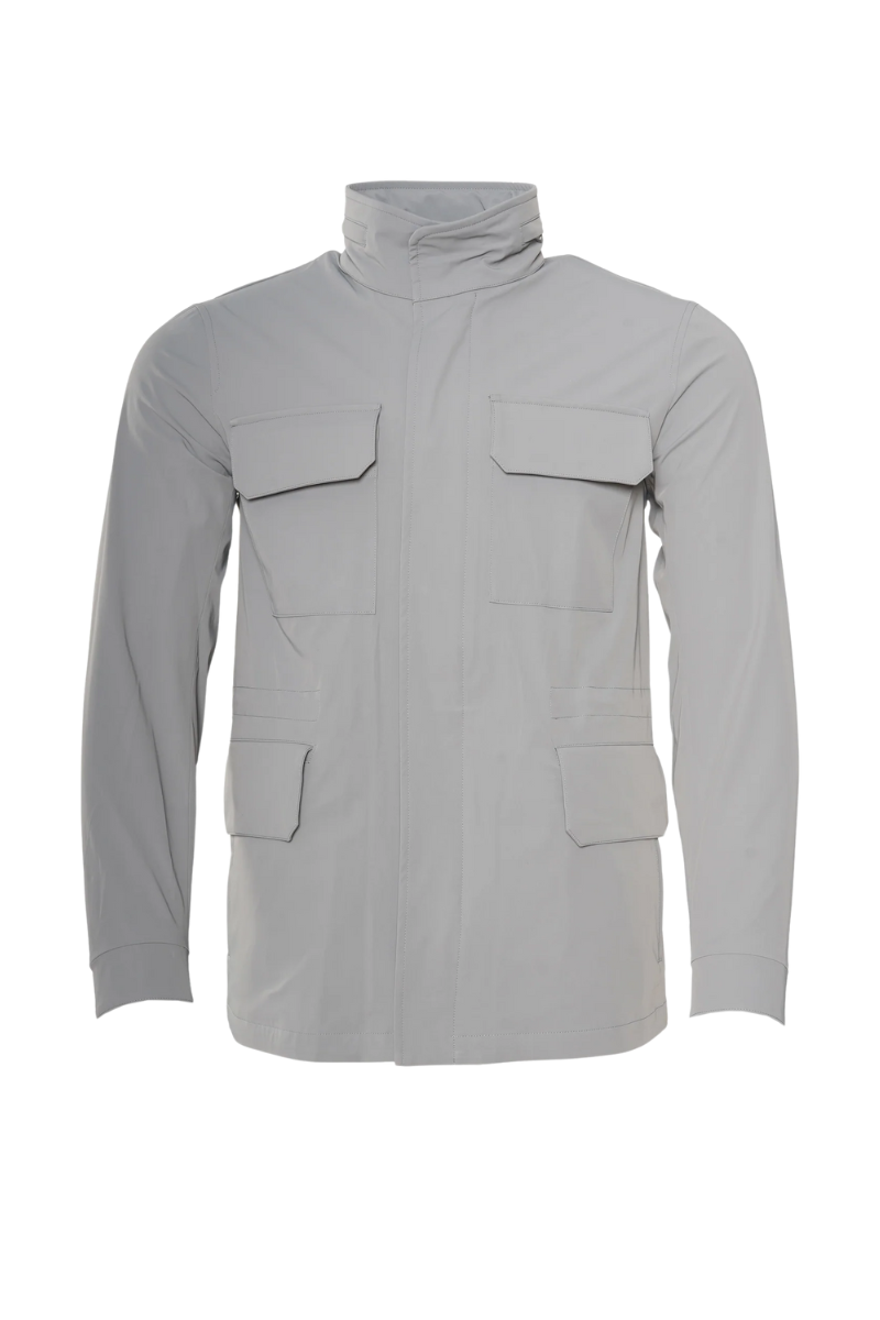 Kired Yari Solid Nylon Hidden Hood Light-Jacket