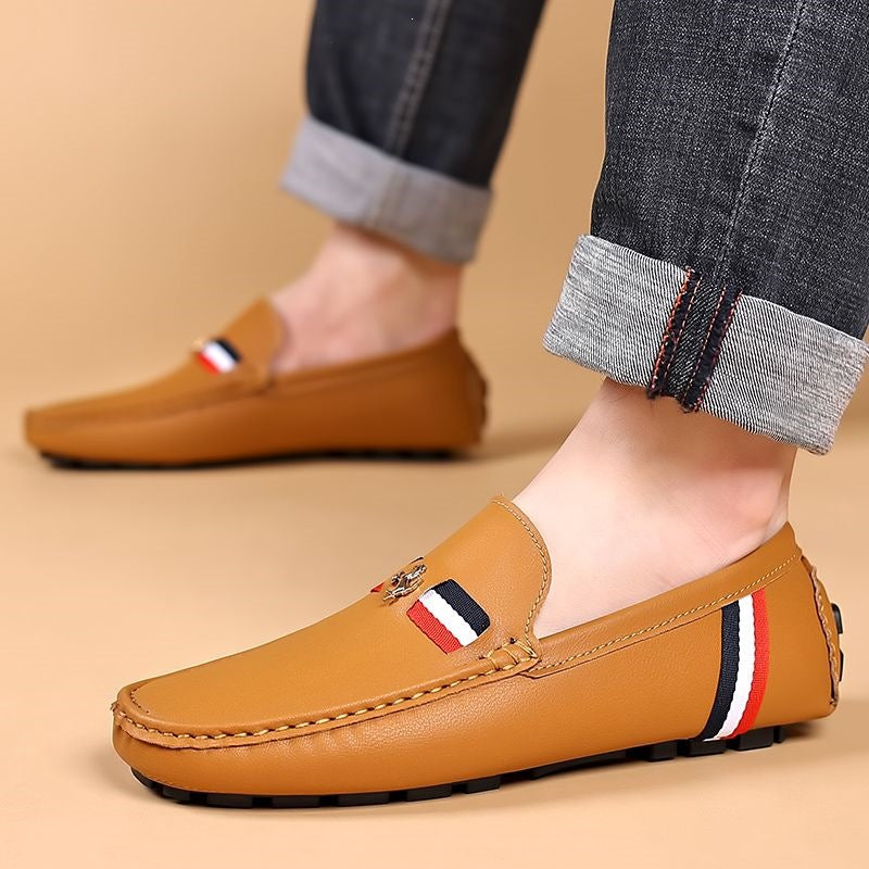 Plus-size Leather Shoes Soft Soles Ultra-soft And Casual
