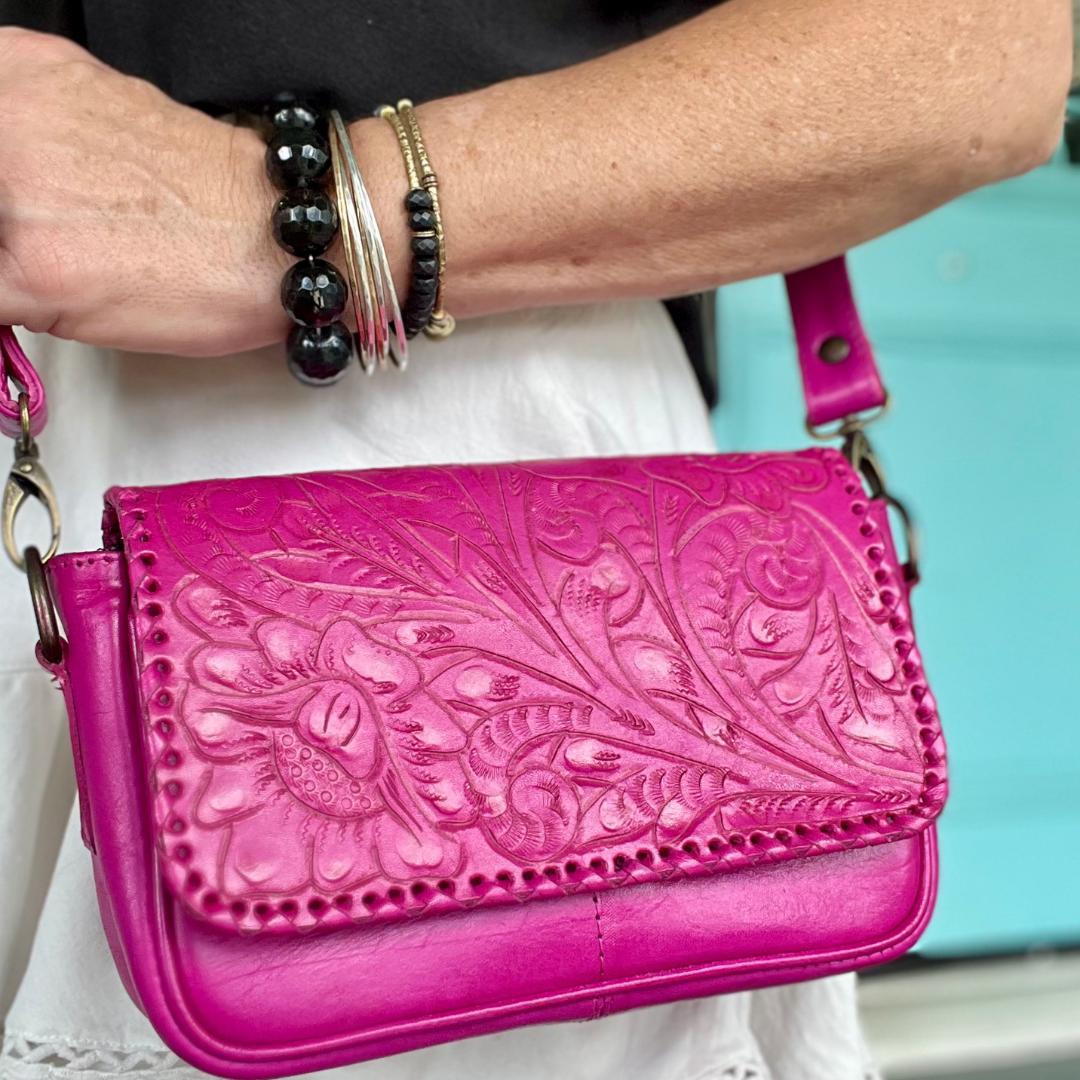The Suzy| Handcrafted Leather Crossbody Bag