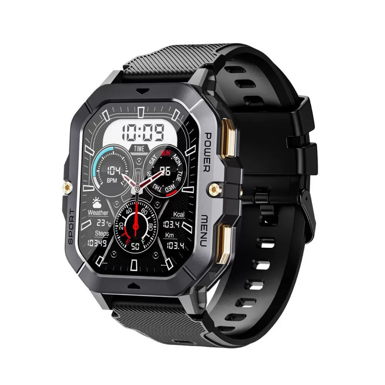 C28 Smartwatch Outdoor Three-Proof Sports Watch