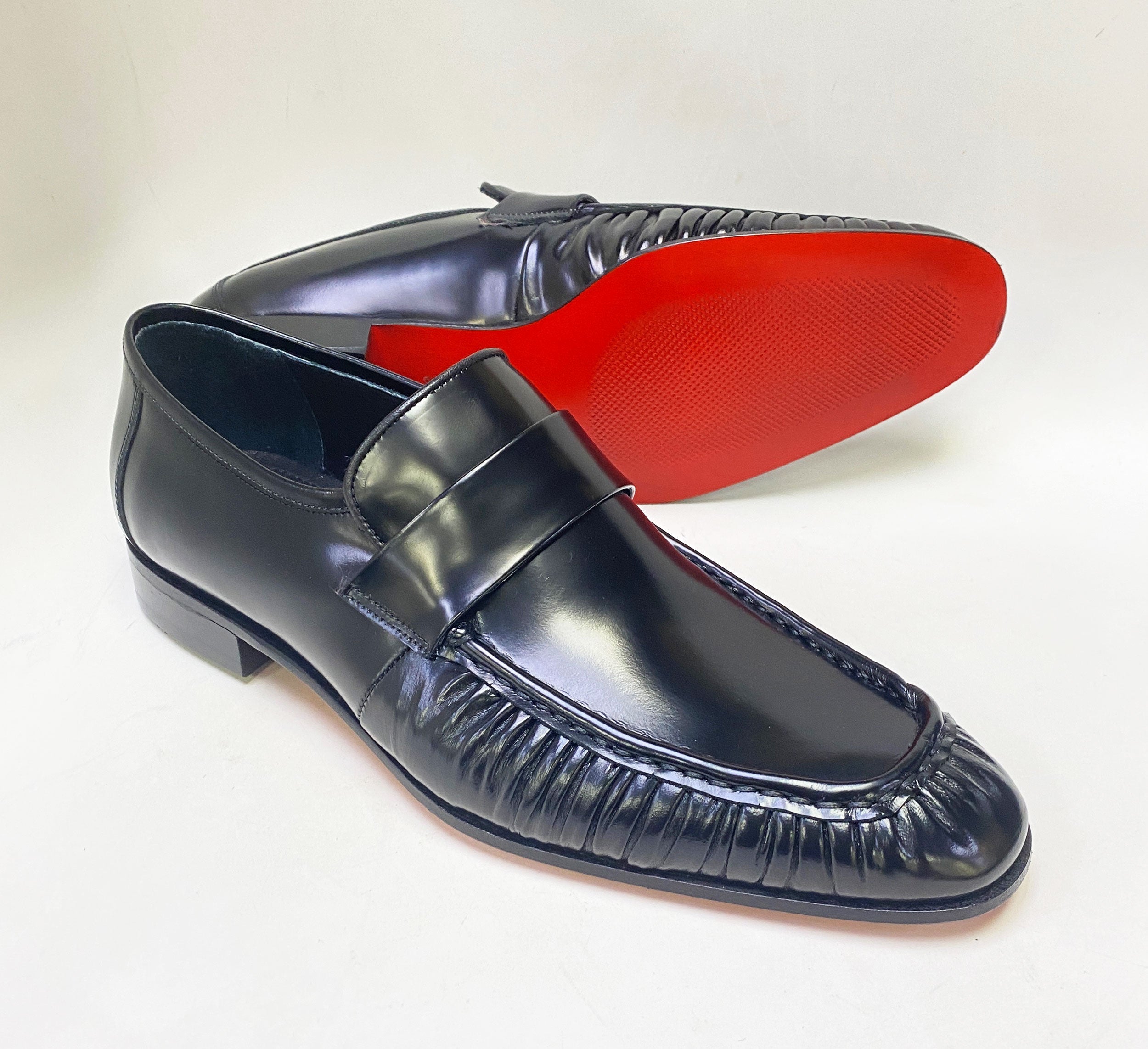 C Collection Nappa Leather Loafer - Black