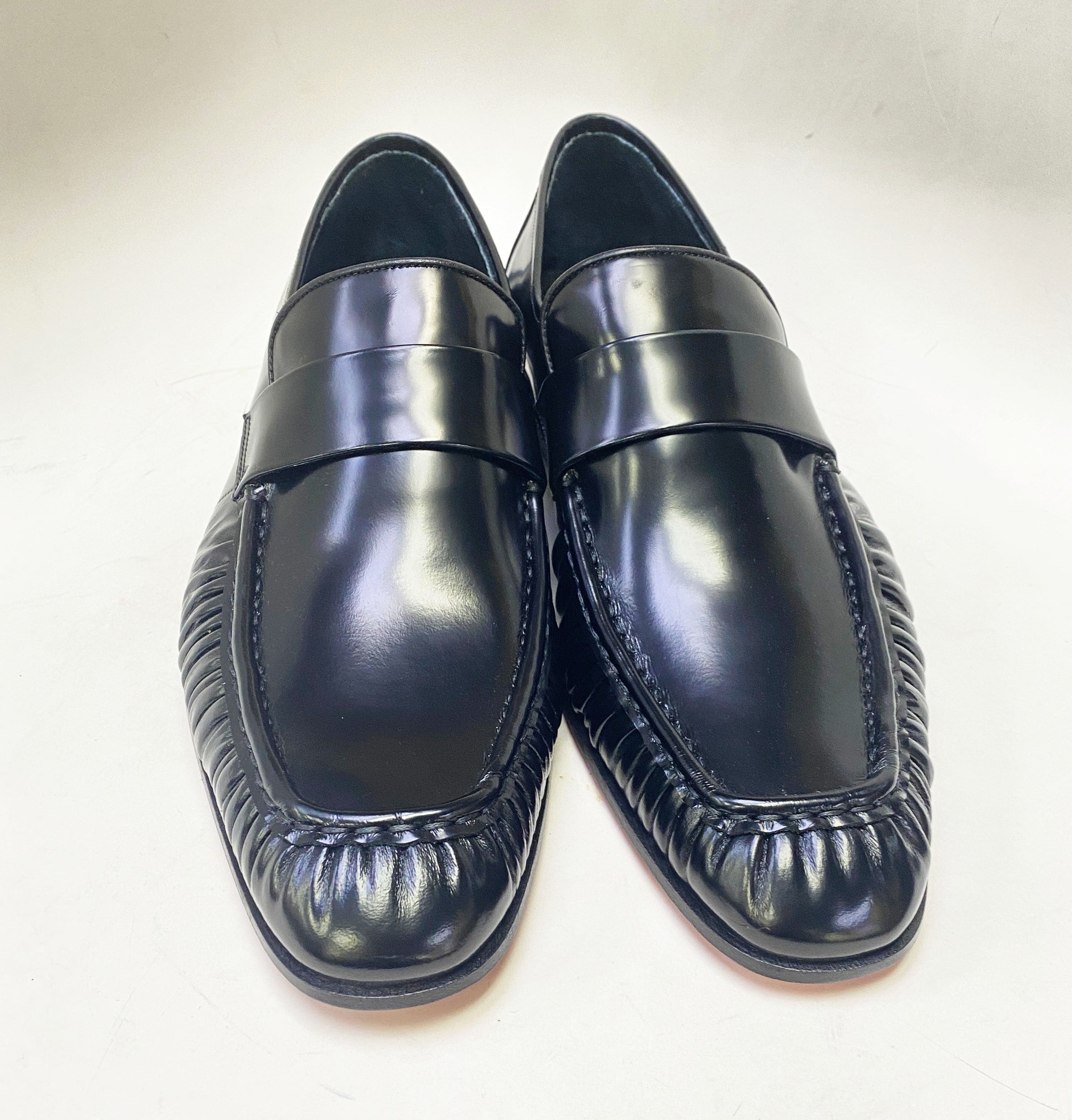 C Collection Nappa Leather Loafer - Black